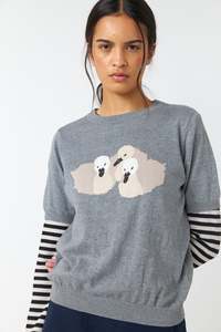Knitwear: Cygnets top