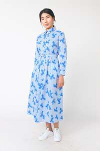 Wallpaper shirt dress