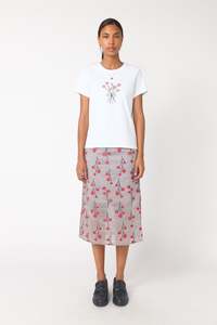 Tops: Tom's rose t-shirt