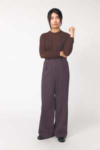 Twin striped trouser