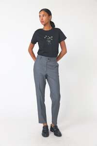 Twill cigarette pant