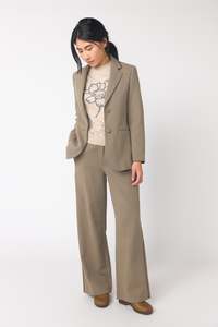 Outerwear: Twin striped blazer