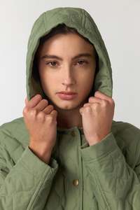 Quilted parka