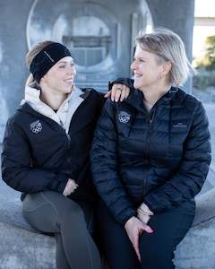 Women's Heli Insulated Jacket - Black | New Zealand Team Supporters Collection
