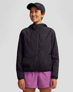 Jackets: Women’s Trailhead Windbreaker - Black Stingray