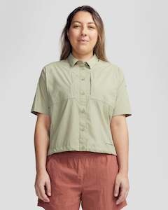 Women’s Ridge UPF Short Sleeve Shirt - Light Beech