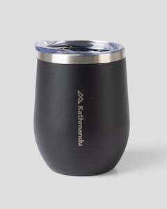 Bottles: Insulated Wine Tumbler - 295ml - Black Stingray