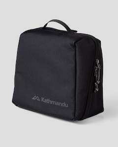 Toilet Bags: Toiletry Wash Bag - Black