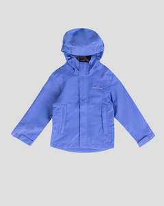 Kids' Andulo 2-layer Rain Jacket - Dark Peri
