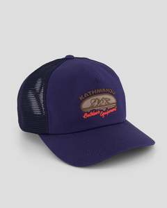 Embroidered Trucker Cap  -  Pure Navy