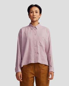 Shirts: Women’s Weekend Natural Long Sleeve Shirt  -  Thistle Chambray