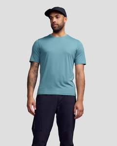 Travel Knits: Men's Seeker S/S Tee - Light Forest