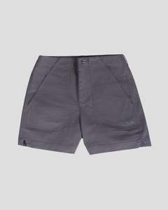 Shorts: Women’s Weekend Cotton Shorts  -  Shale