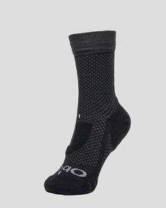 Oboz Katabatic Lightweight Hike Sock - Black Sea
