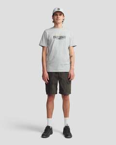 Coast To Coast - Men's Solid Organic Cotton Tee - Mid Grey Marle