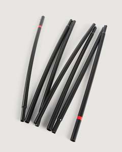 Tent Parts: Retreat Compass Hub Roof Pole - Black