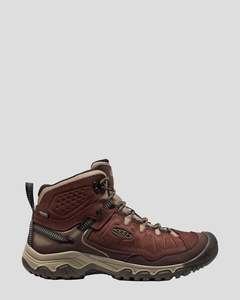Men's Keen Targhee IV Mid Waterproof Boots - Java/Brindle