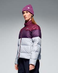 Down: Women's Epiq Limited Down Jacket - Alloy Block