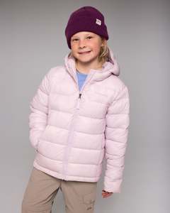 Kids Insulation: Kids Core Insulated Hooded Jacket - Stardust