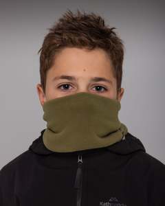 Kids' Ridge 100 Primaloft Fleece Gaiter - Dark Fern