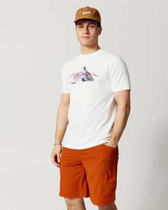 Tee Shirts: Men's AM Organic Cotton T-Shirt - White