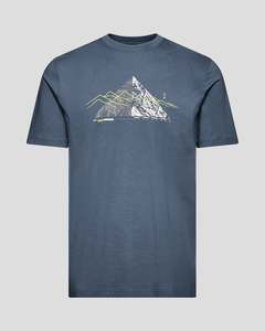 Men's AM Organic Cotton T-Shirt - Steel Blue