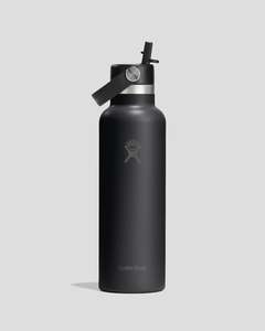 Hydro Flask Flex Straw Bottle 621ml - Black Tonal