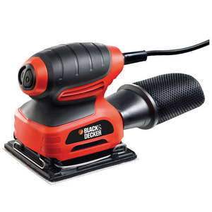 Power Tools: Black+Decker 1/4 Electric Sheet Sander 220 Watt