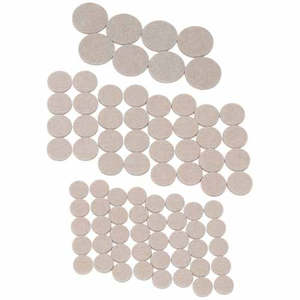 Soft Touch Felt Pads Table and Chair Pack Oatmeal