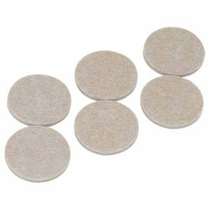 Soft Touch Felt Pads 50mm Oatmeal