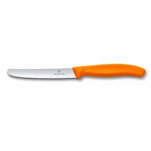 Victorinox Swiss Classic Tomato & Sausage Knife Orange