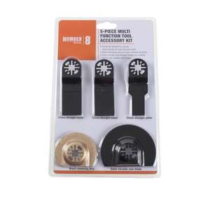 Number 8 Multi Function Tool Accessory Kit 5 Piece Set