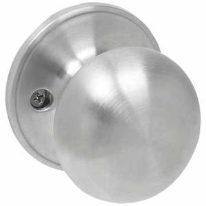 Locware Royal Dummy Knob Satin Stainless Steel Finish