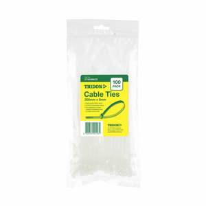 Tridon Cable Ties 150 x 4mm Neutral