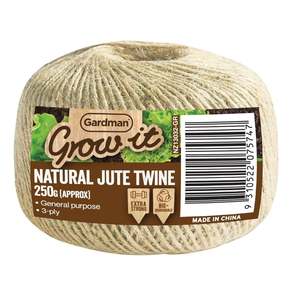 Chains: Grow It Natural Jute Twine 250g - Ball 250g