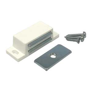 Handee Magnetic Cupboard Catch Senior White
