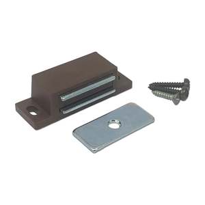 Handee Magnetic Cupboard Catch Senior Brown