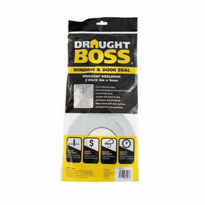 Door Seals Draught Arresters: Draught Boss Window And Door Weather Strips 4m White