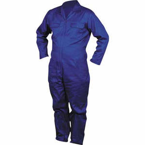 Footwear Clothing: Betacraft Utility Coveralls M Royal Blue