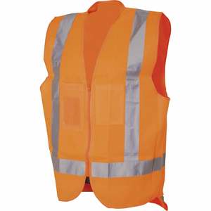 Tuffviz High-Viz Safety Vest 2XL Orange