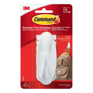 Command Designer Hook Large White