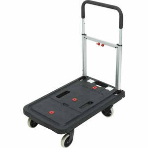 Hand Trucks Trolleys: Non-Branded Folding Cargo Trolley 137kg