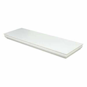 Shelving Brackets: MURAL Floating Shelf H: 40mm, W: 600mm, D: 200mm. White