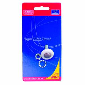 Masonry Drywall Anchors: Holdfast Junior Wheel D: 30mm, W: 9mm White