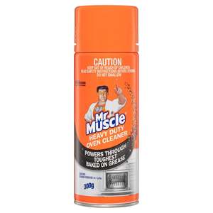Mr Muscle Heavy Duty Oven Cleaner 300g White Foam