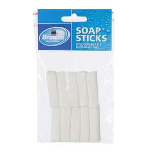 Outdoor Cleaning: Browns Soap Sticks 4cm White
