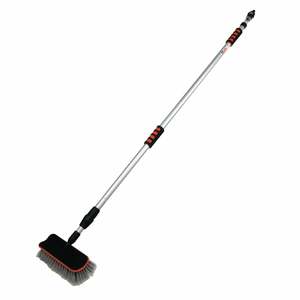 Browns House Wash Brush 280mm Black and Red