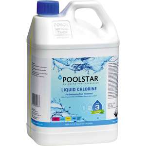 Poolstar Unstabilised Liquid Chlorine 5 litre