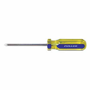 Screwdrivers: Fuller Pozi Screwdriver 5 x 75mm Chrome