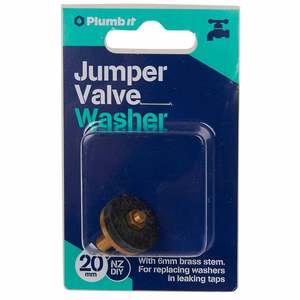 Parts Accessories: Plumb It Jumper Washer Brass 20mm